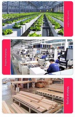 Applicable To Many Places Heating Equipment 1000watt Various Specifications Hot Air Blower Heating Equipment