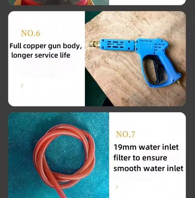 220V Commercial Push Type Car Washer Easy To Operate Car Washer Machine Hot Selling Car Pressure Washer