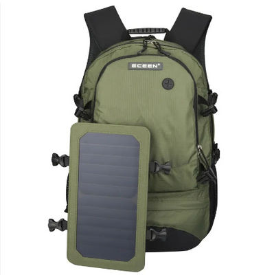 Waterproof Hiking Solar Panel Backpack With USB Charger Solar Panel For Digital Products Backpack