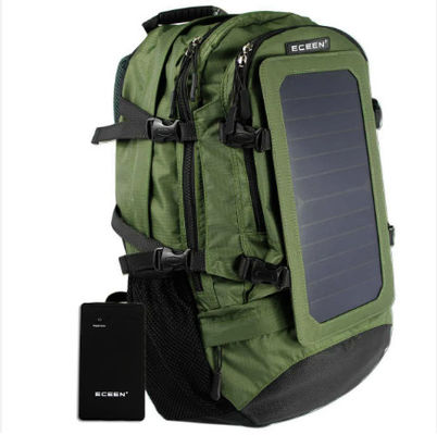 Waterproof Hiking Solar Panel Backpack With USB Charger Solar Panel For Digital Products Backpack