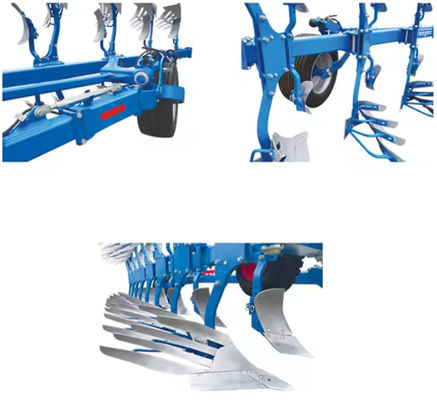 Agricultural Machine Semi Suspended Hydraulic Plough For Deep Plowing