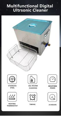 10l Ultrasonic Cleaning Equipment Ultrasonic Cleaner Machine With Timer And Heating Device