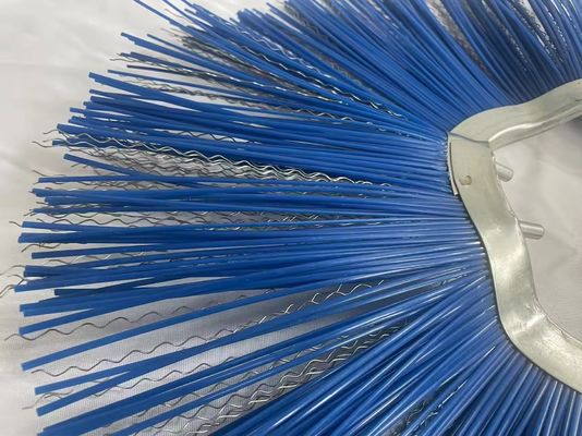 Factory Price Convoluted Sweeper Brush High Hardness Mix Wire Wafer Brush