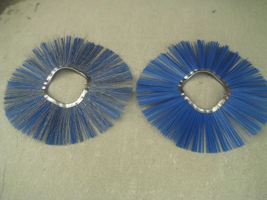 Factory Price Convoluted Sweeper Brush High Hardness Mix Wire Wafer Brush