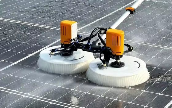 Solar Panel Cleaning Equipment Factory Outlet Solar Panel Cleaning Solutions Solar Pv Cleaning Rotating Brush