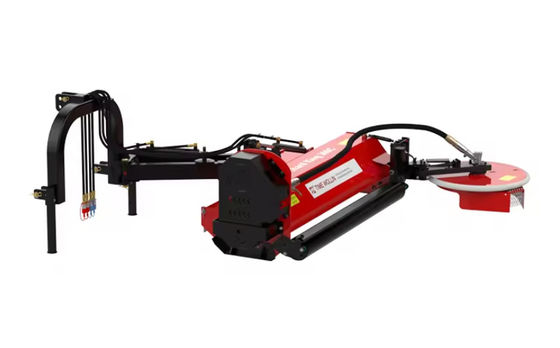 Rear-Side Flail Lawn Mower Mulcher For Light Duty Tractor Pto Pull Behind Flail Mower