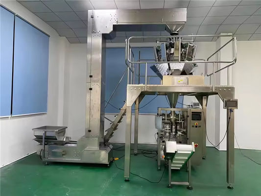 Automatic Vertical Rice Sugar Salt Bagging Machine Rice Grain Bean Cereal Bag Filling Machine