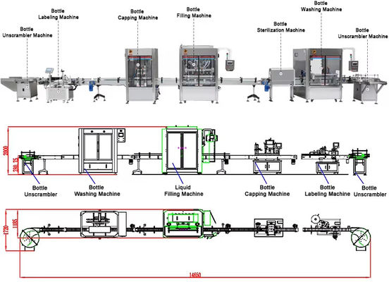 High Speed Automatic 1L 3L 5L Engine Motor Oil Bottle Filling Machine Car Lubricant Oil Bottle Filling Packing Machine