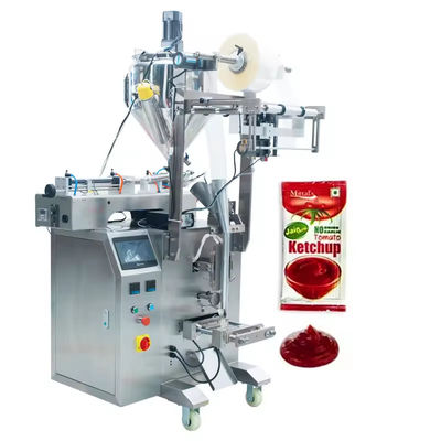Automatic Liquid Sauce Pouch Packaging Machine Tomato Paste Packing Machine Sachet Filling Machine