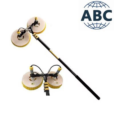 Double Head Solar Panel Cleaning Brush Telescopic Solar Panel Cleaning Brush