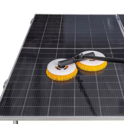 Double Head Solar Panel Cleaning Brush Telescopic Solar Panel Cleaning Brush