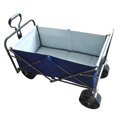Collapsible Outdoor Garden Park Utility Folding Kids Wagon Portable Beach Trolley Cart Camping Foldable Wagon Cart