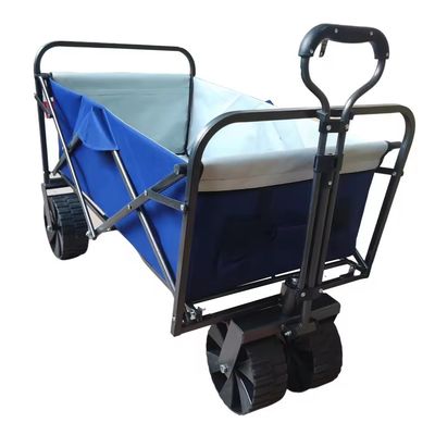Collapsible Outdoor Garden Park Utility Folding Kids Wagon Portable Beach Trolley Cart Camping Foldable Wagon Cart