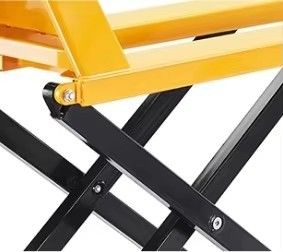 Manual Pallet Truck High Lift Forklift Truck 1 T Manual Hydraulic Ground Cattle 1.5 Ton Lifting Platform Forklift Truck