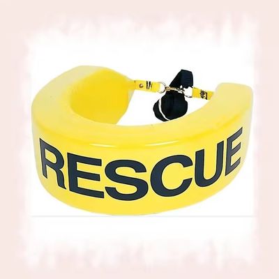 Water Safety Products Swimming Safety Yellow Pvc Rescue Tube Lifeguard Equipment Water Rescue Equipment