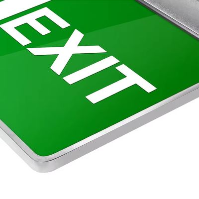 LED Emergency Lighting  Fire Fighting Equipment Fire Exit Lamp Led Exit Sign Light Qihui Lighting3w 90