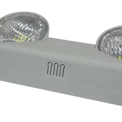 Fire Emergency Lights Rechargeable LED Double-headed Emergency Lights Wholesale Lithium Ion Battery White Li-ion 80 2 X