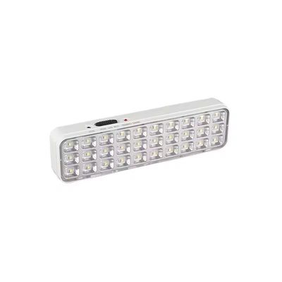 Rechargeable Fire Emergency Light 30/60 LED Portable Emergency Light Plastic White LED Emergency Light  Bulb