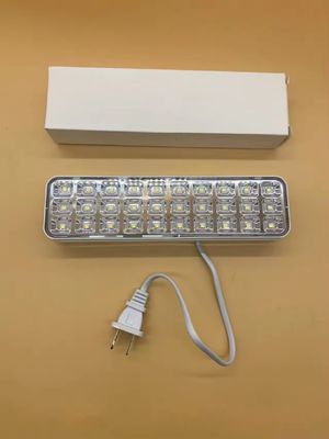 Rechargeable Fire Emergency Light 30/60 LED Portable Emergency Light Plastic White LED Emergency Light  Bulb