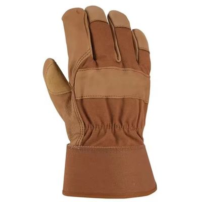 Custom Leather Waterproof Fire Resistant Protection Equipment Fire Fighting Fireman Firefighter Gloves Rescue Gloves