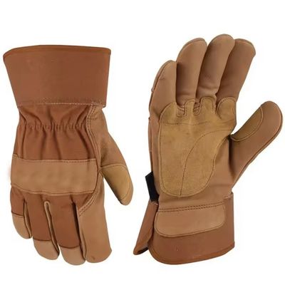 Custom Leather Waterproof Fire Resistant Protection Equipment Fire Fighting Fireman Firefighter Gloves Rescue Gloves