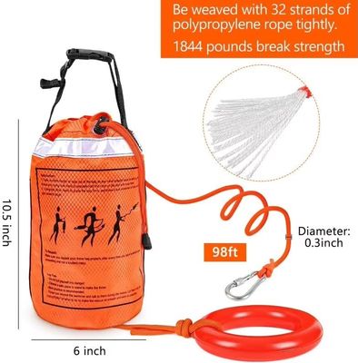 Lifesaving Outdoor Professional Floating Water Safety Throw Bag Rescue Rope Emergency Rescue Device