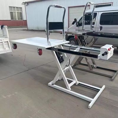 Powered 250 Kg Carry-on With Vehicle Portable Onboard Self-Elevating Table Carts Material Lift Drive Shops Machinery Rep