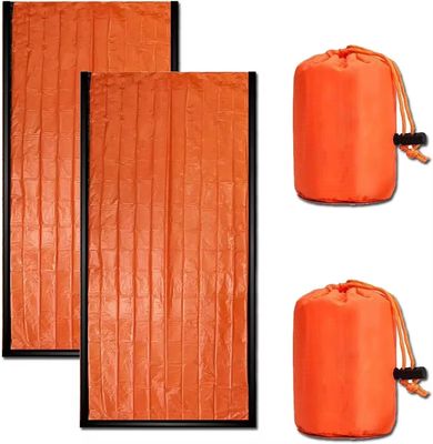 2024 Wholesale Compact Sack Waterproof Survival Bivy Thermal Emergency Sleeping Bags Emergency Rescue Equipment