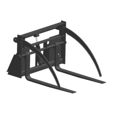Farm-Oriented Grapple Fork For Agricultural Skid Steer Loader