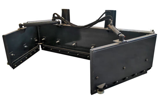 Skid Steer Loader Attachment 0516 Series Folding-Type Excrement Pusher