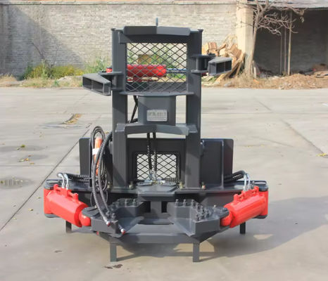Skid Steer Attachments 0512 Series Tree Cutter Tree Shear Attachments For Wheel Loader