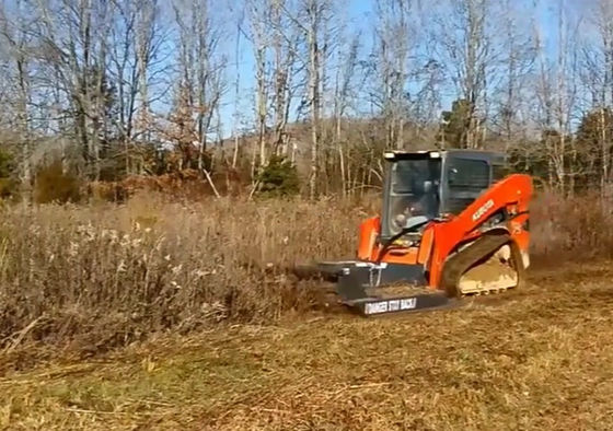 Excavator Brush Cutter Mini Excavator Mower For Skid Steer Loader Grass Cutter Mower Attachment