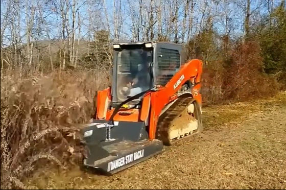Excavator Brush Cutter Mini Excavator Mower For Skid Steer Loader Grass Cutter Mower Attachment