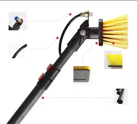 High Rise Window Cleaning Window Washing Machine Cleaning Kit With Telescopic Pole