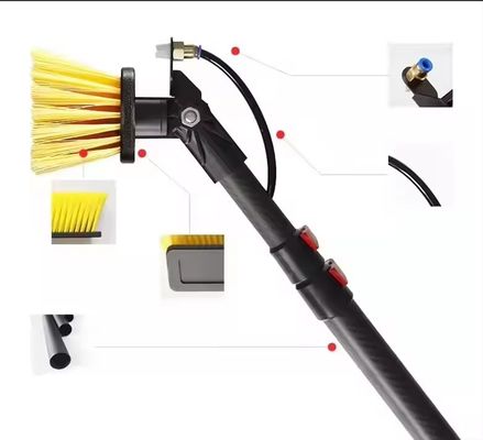 High Rise Window Cleaning Window Washing Machine Cleaning Kit With Telescopic Pole