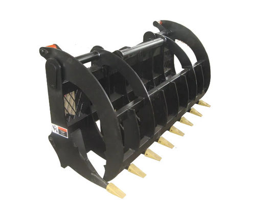Skid Steer Loader Attachment 0509 Series Grass Grapple Two-cylinder  Single Jaw Grapple