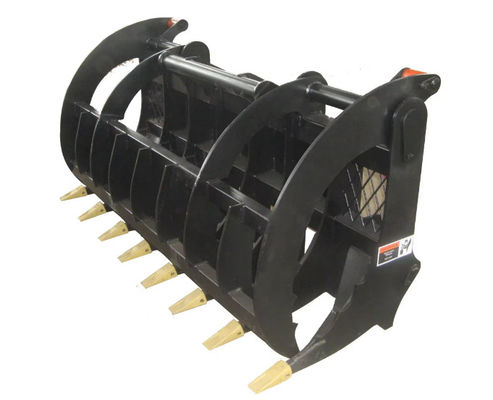 Skid Steer Loader Attachment 0509 Series Grass Grapple Two-cylinder  Single Jaw Grapple