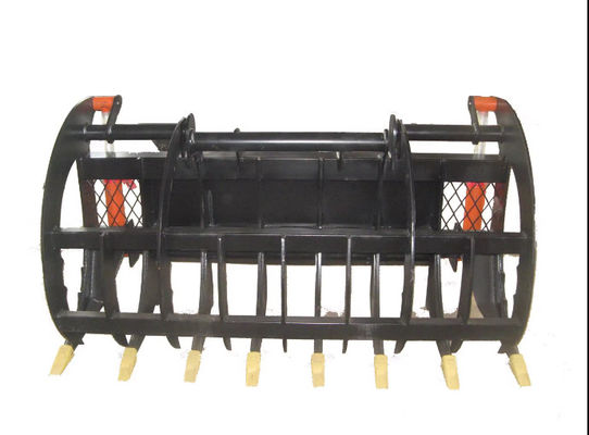 Skid Steer Loader Attachment 0509 Series Grass Grapple Two-cylinder  Single Jaw Grapple