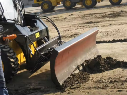 Skid Steer Loader 0208 Skid Steer Loader Front Grader Dozer Blade