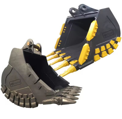 Customized Excavator Hd Rock Mine Bucket Heavy Duty Bucket For Mining Work