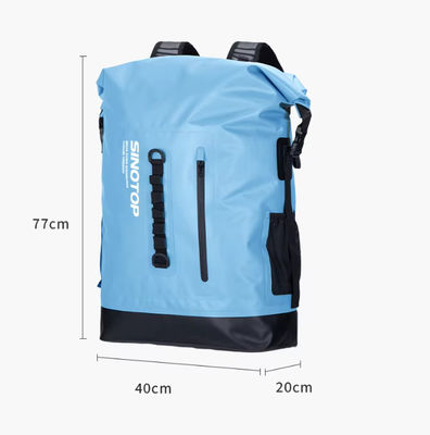 PVC Outdoor Sports Backpack 30L Waterproof Hiking Bag Heavy Duty Multi-functional Camping Hiking