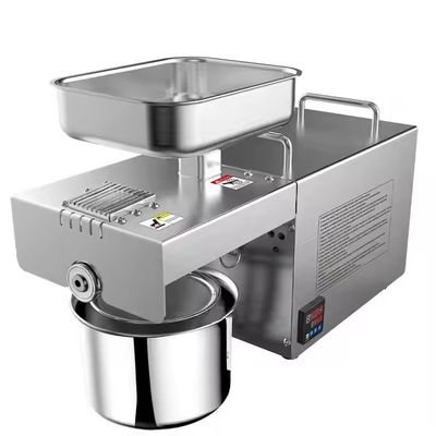 Screw Press Oil Expeller Home use Small Coconut Sesame Soybean Peanut Avocado Palm Cold Oil Press Machine