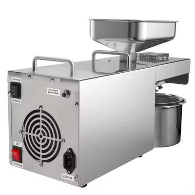 Screw Press Oil Expeller Home use Small Coconut Sesame Soybean Peanut Avocado Palm Cold Oil Press Machine