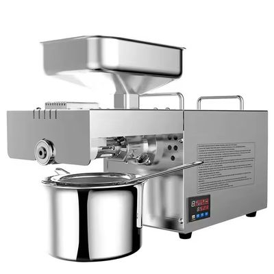 Screw Press Oil Expeller Home use Small Coconut Sesame Soybean Peanut Avocado Palm Cold Oil Press Machine