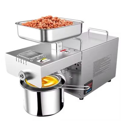 Screw Press Oil Expeller Home use Small Coconut Sesame Soybean Peanut Avocado Palm Cold Oil Press Machine