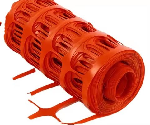 Construction Safety Barrier Mesh Orange Plastic Barricade Net Safety Fence Crash Barriers
