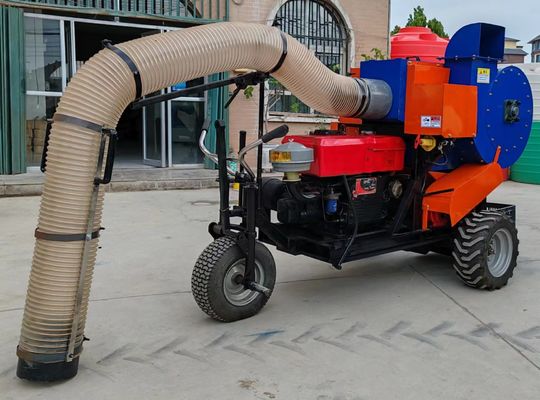 Loose Fruit Vacuum Picking Machine Electric Push Type For Palm Fruit Chestnut Red Dates