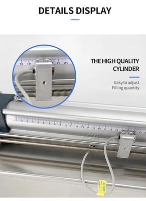 Semi Automatic Filling Machines Horizontal Small Machine Manual Dispense Cream Honey Machinery For Food Processing
