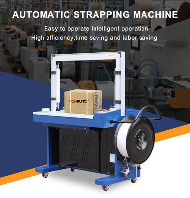 Automatic Strapping Machine 800*600mm Tunnel Wrapping Machine Durable High Table Baling Carton Box For Warehouse