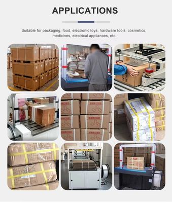 Automatic Strapping Machine 800*600mm Tunnel Wrapping Machine Durable High Table Baling Carton Box For Warehouse
